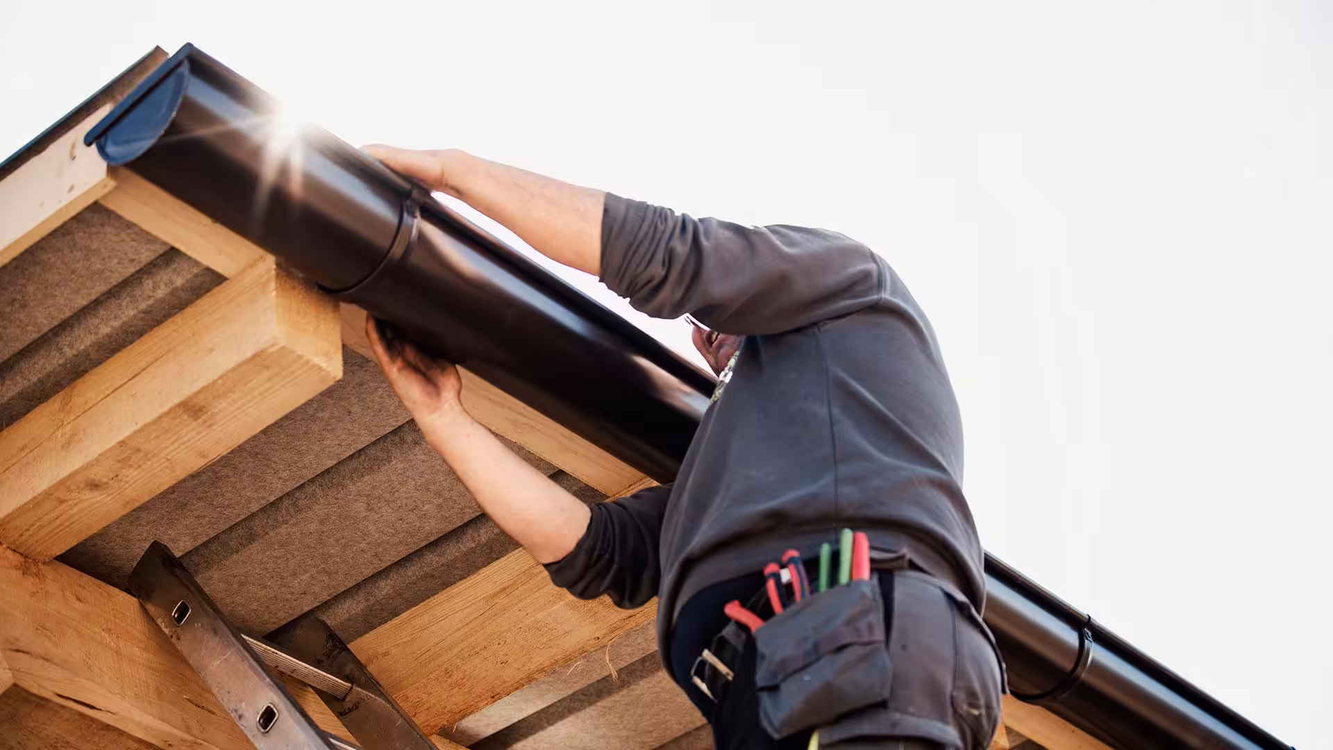 Gutters — Installation, repair & protection