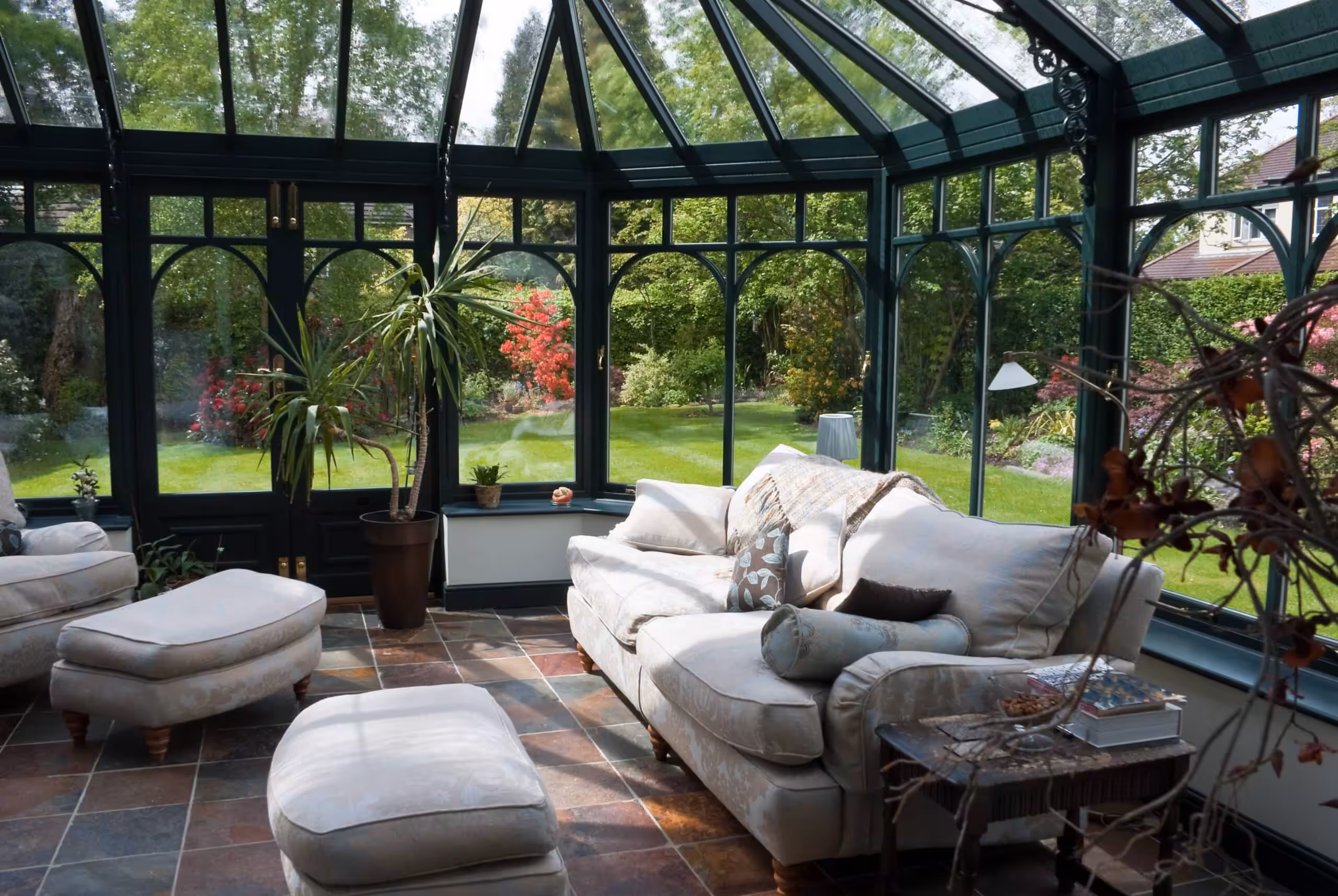 Finished screened porch enclosure built by Acumen Renovations in Kansas City